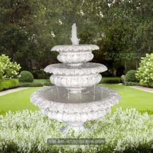 น้ำพุโรมัน ขอบระบาย 3 ชั้น