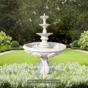 น้ำพุโรมันทรงพาน  3 ชั้น