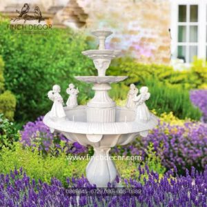 น้ำพุสไตล์ ประดับตุ๊กตานางฟ้า  02